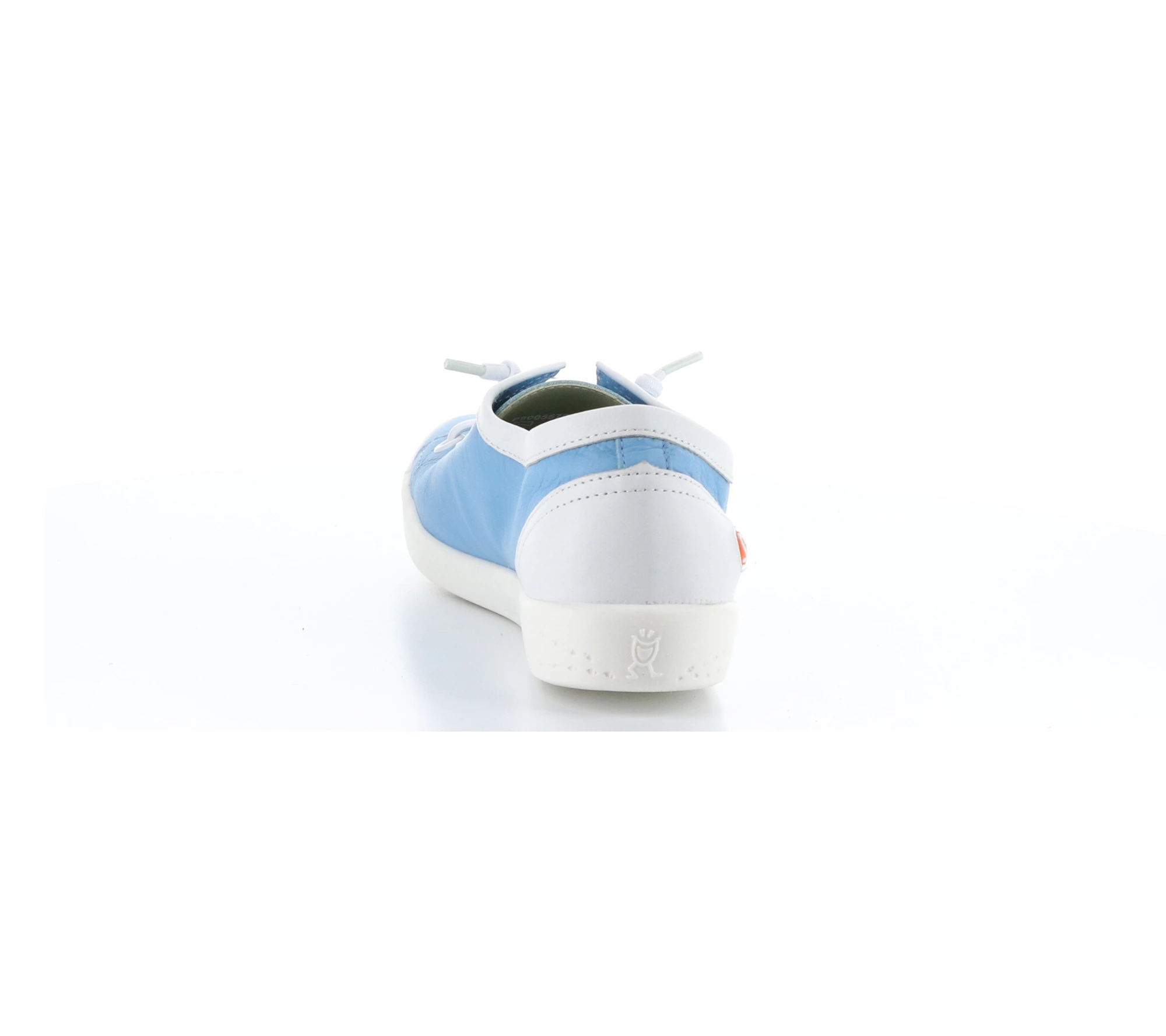 Softino's Leather Fashion Sneakers - Isla Sky B lue