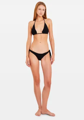 SOLEIL BIKINI TOP BLACK