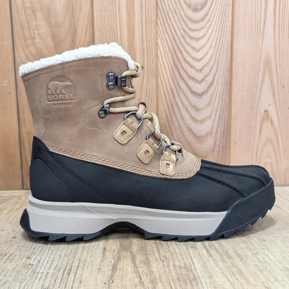 Sorel Scout 87′ LUX WP 24/25 Snow Boot – Caribou Buff/Black