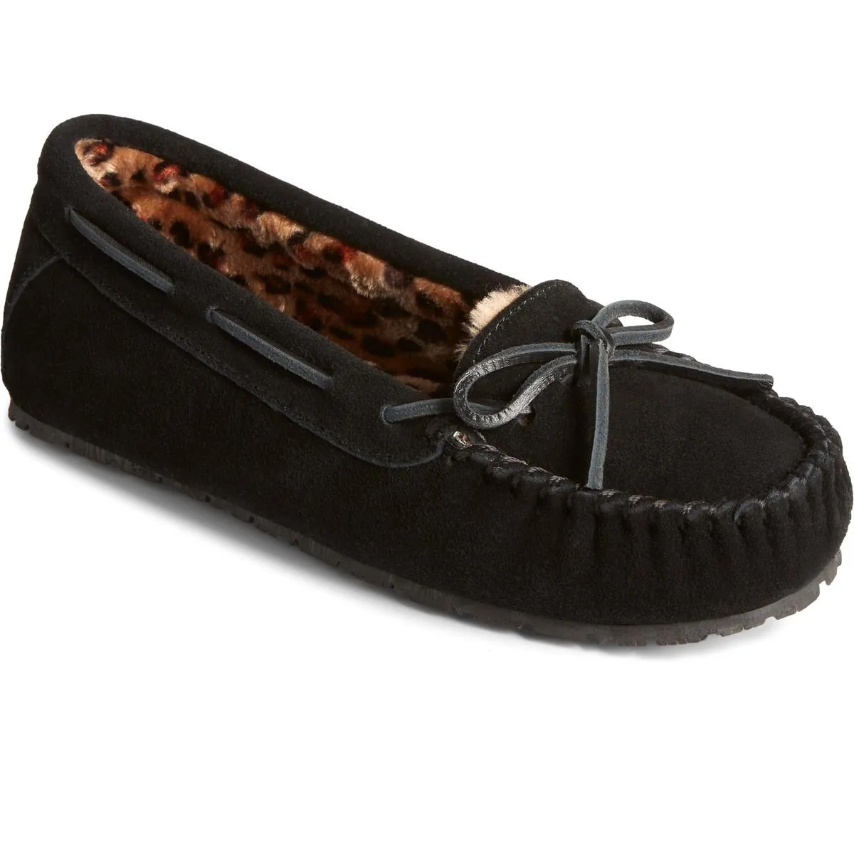 Sperry Reina Slipper Black/leopard