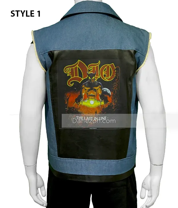 Stranger Things Season 4 Eddie Munson Denim Vest