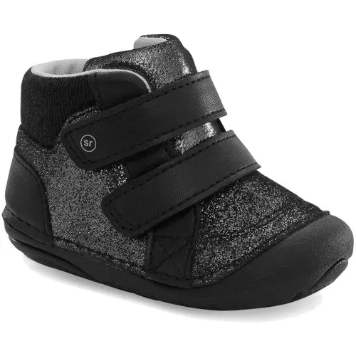 Stride Rite Kid's Soft Motion Martin Boot - Black Iridescent