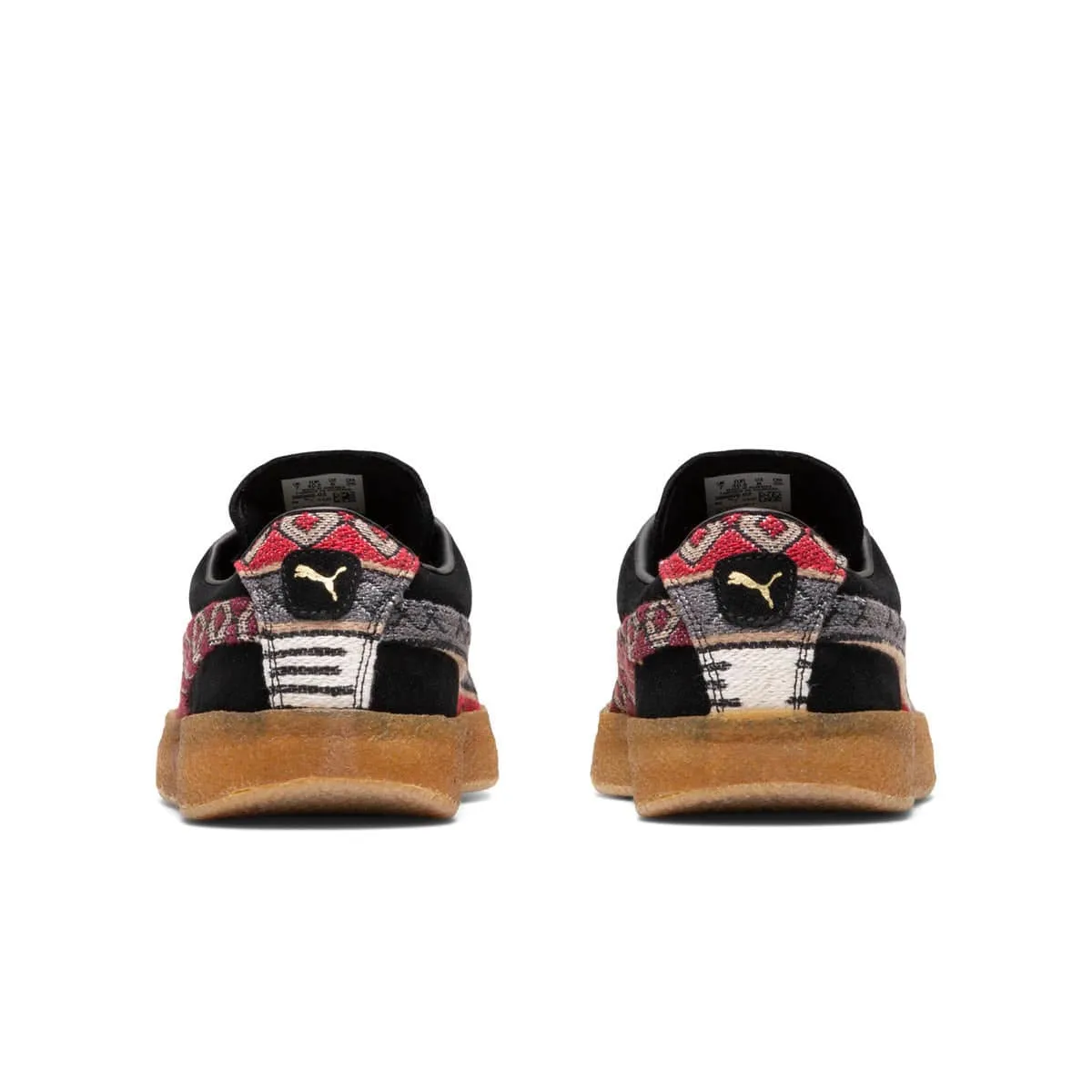 SUEDE CREPE PATTERN PUMA BLACK | Bodega