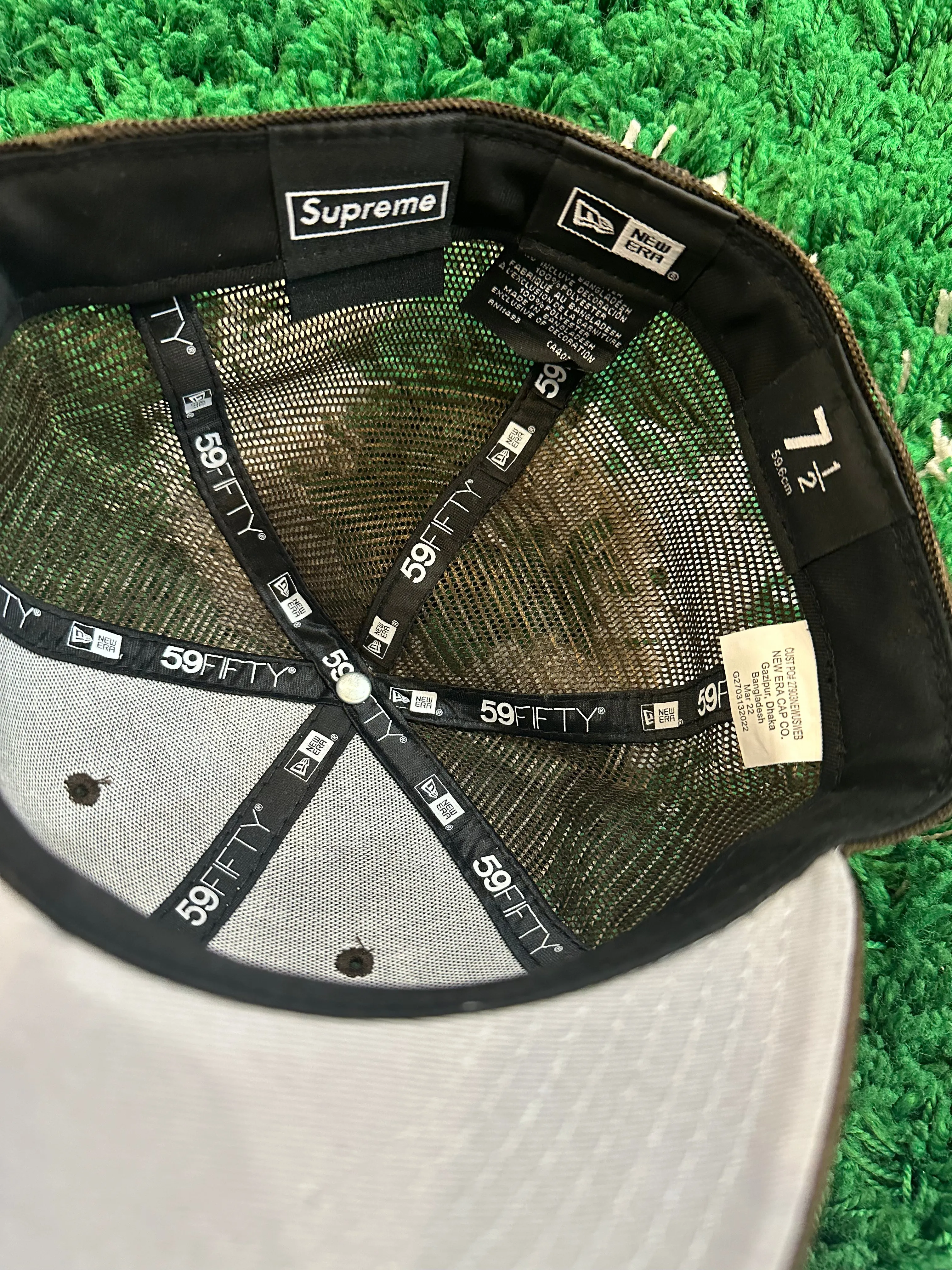 Supreme Box Logo New Era Hat “Brown”