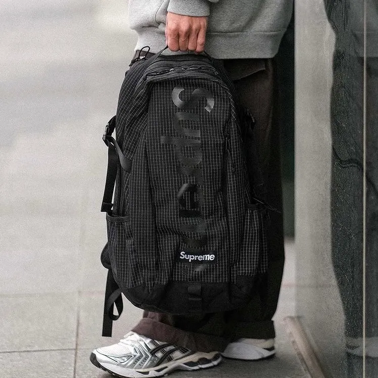 Supreme Reflective Backpack Black