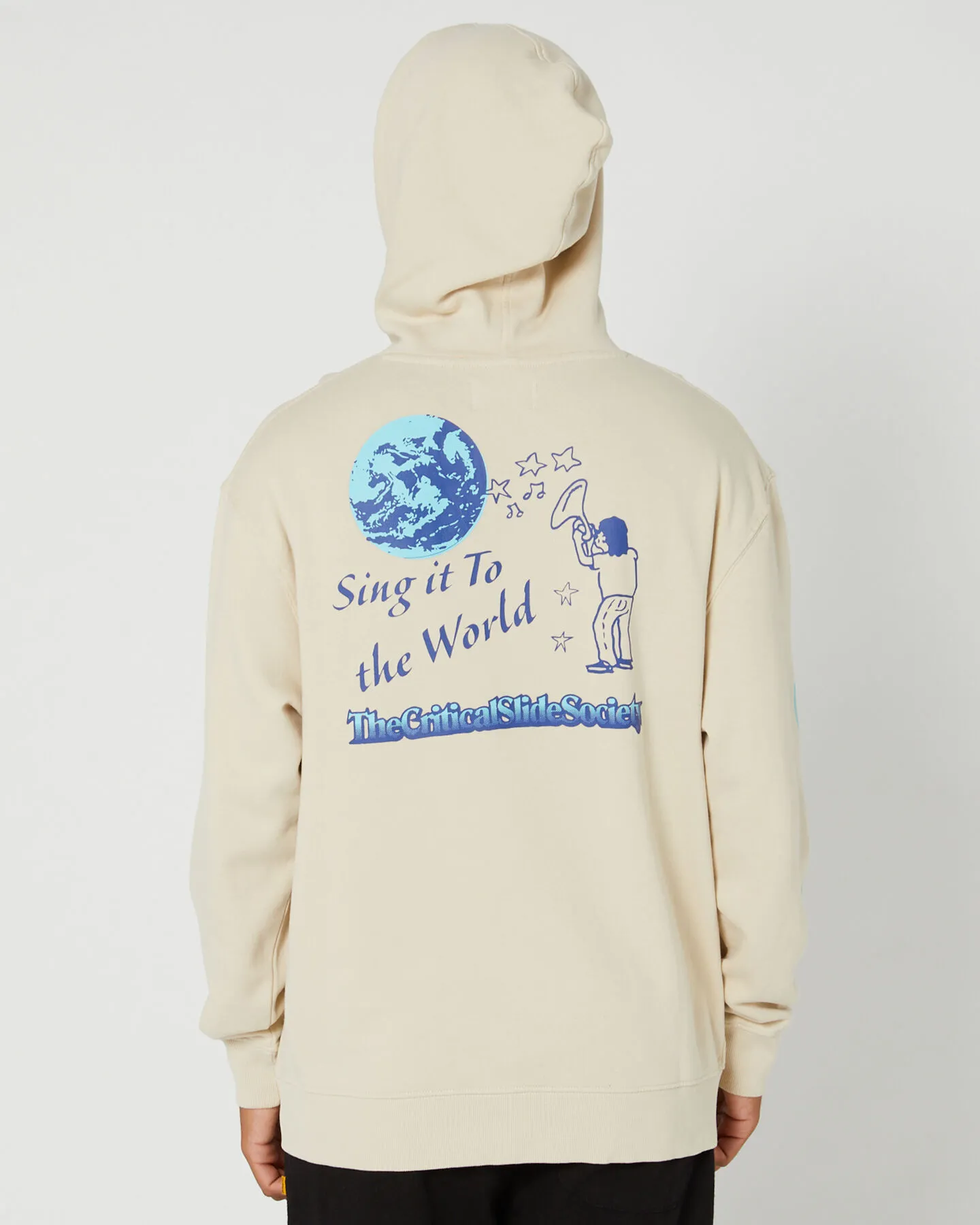 The Critical Slide Society Sing Song Hoodie - Cement | SurfStitch