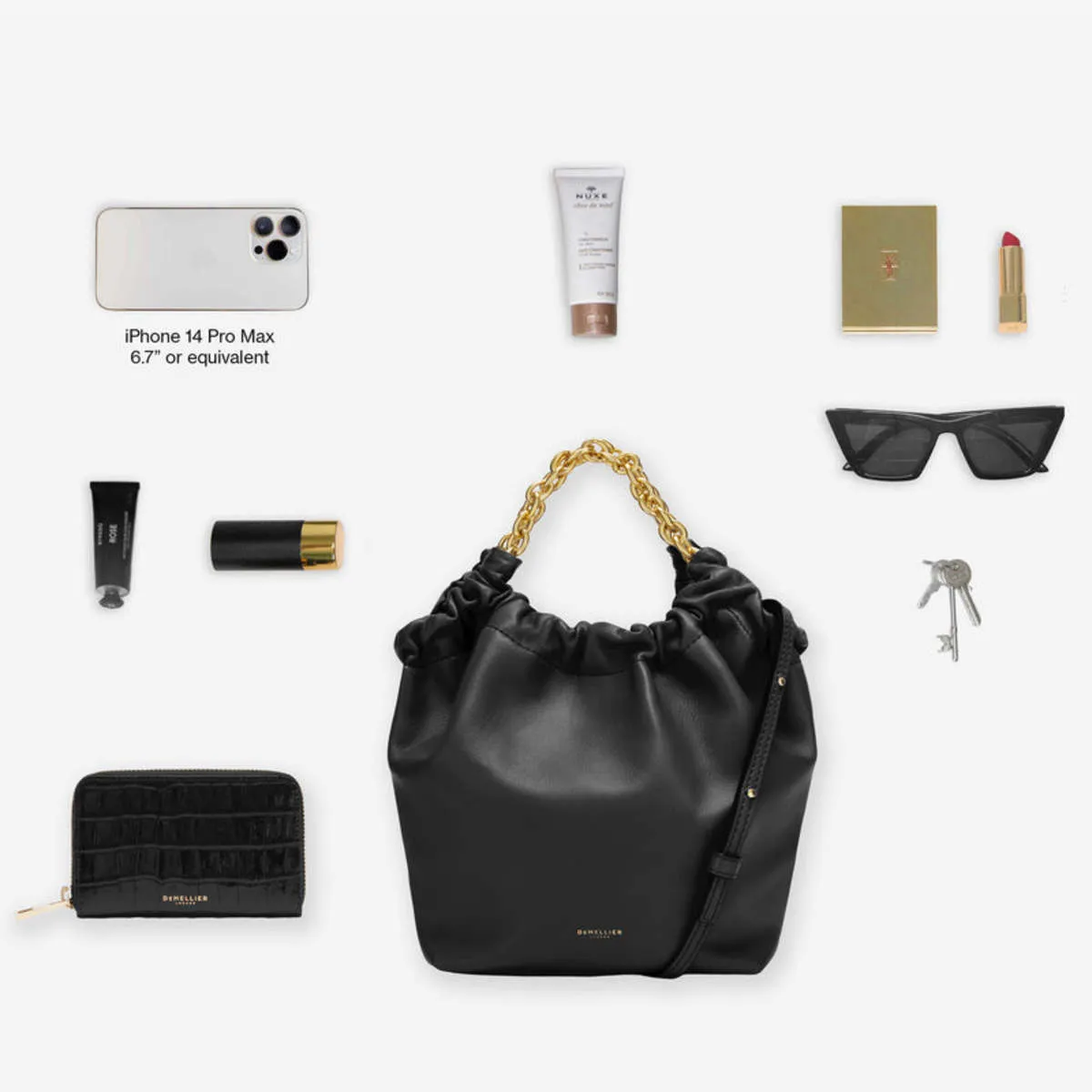 The Small Miami Smooth Leather bag - Off White 