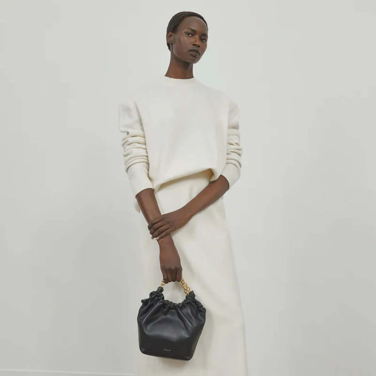 The Small Miami Smooth Leather bag - Off White 