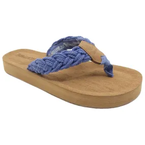 Tidewater Sandals Women's Braided Flip Flop Sandal