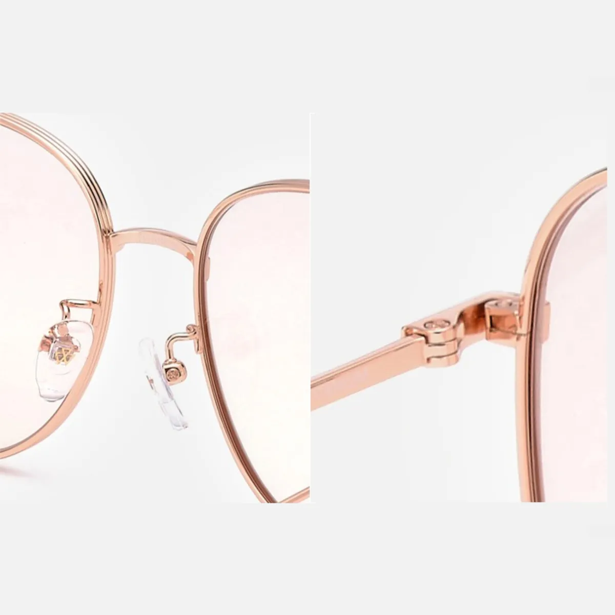 Titanium Sunglasses - ROSE GOLD