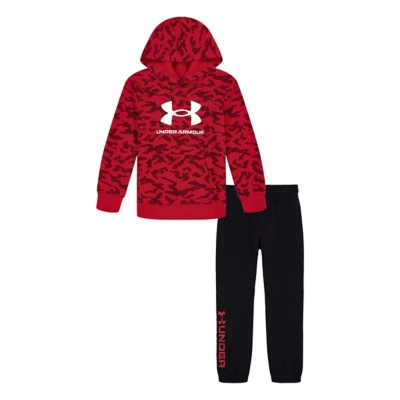 Toddler Under Armour Rival Marker Camo Hoodie and Joggers Set