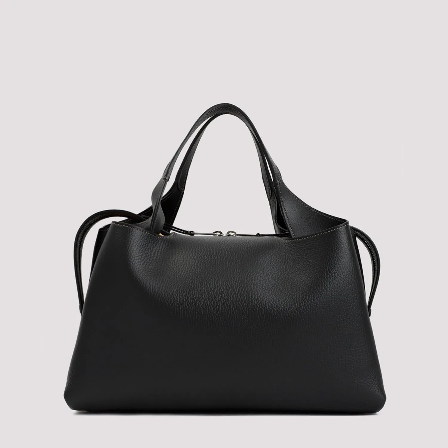 TOD'S Stylish and Versatile Black Leather Shoulder Bag for Women