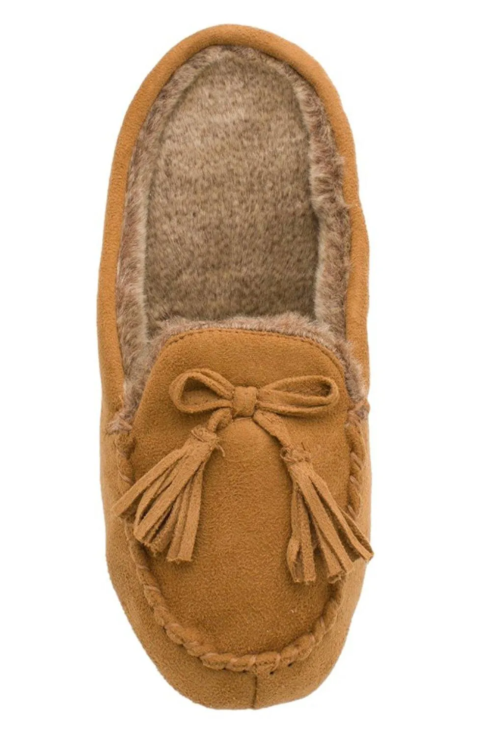 Totes Women's Microsuede Hoodback Moc Slipper  