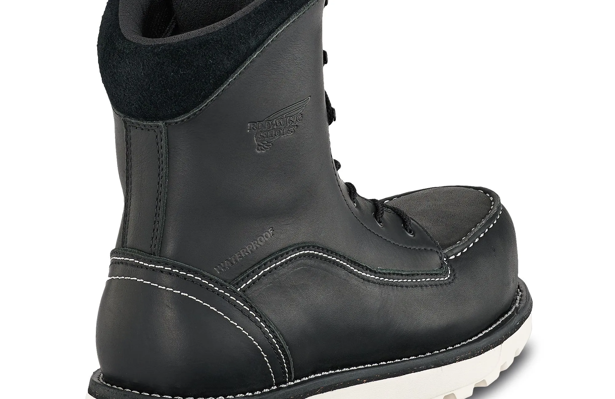 Traction Tred Lite Women's 8-inch Waterproof CSA Safety Toe Boot     