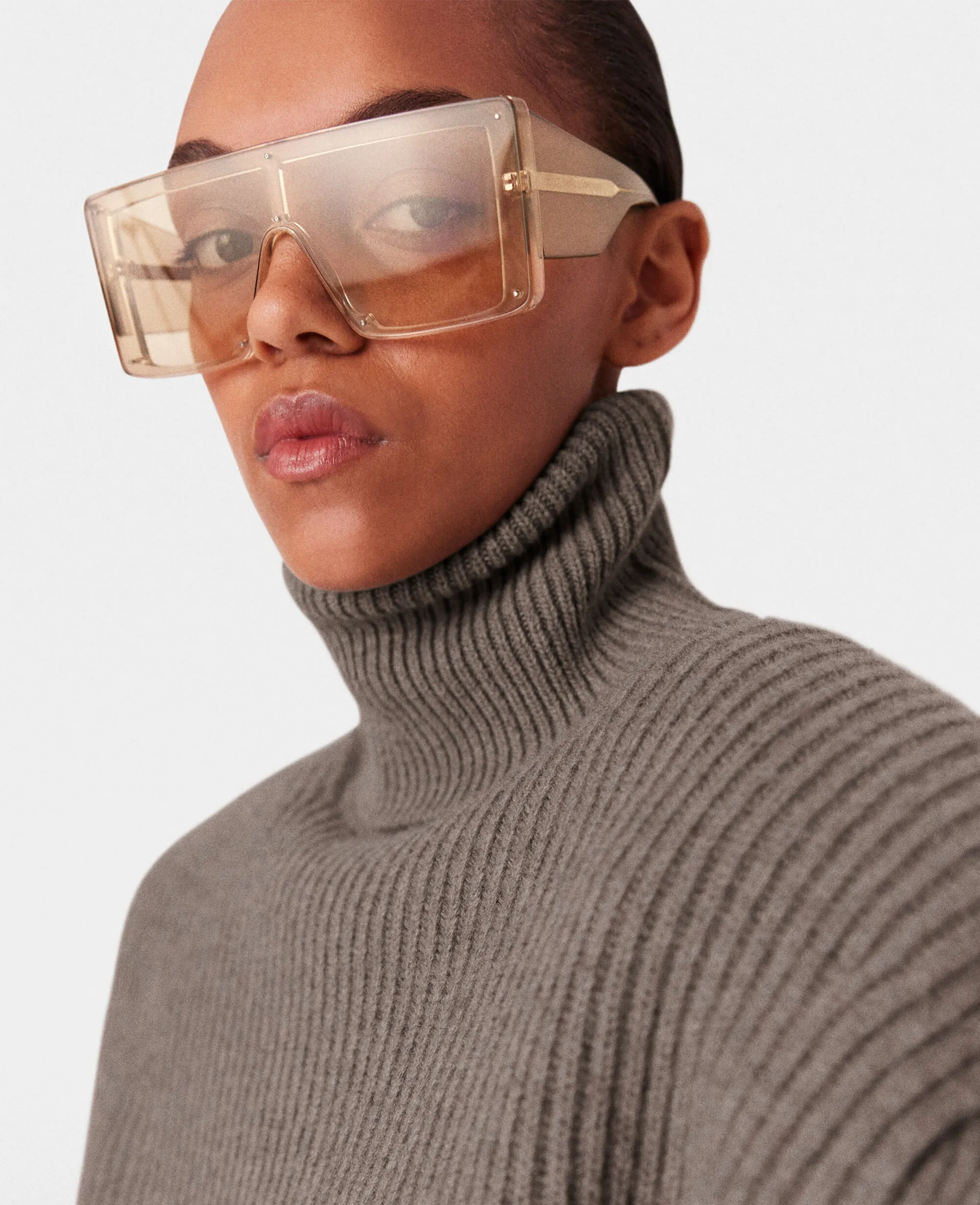 Translucent Square Sunglasses