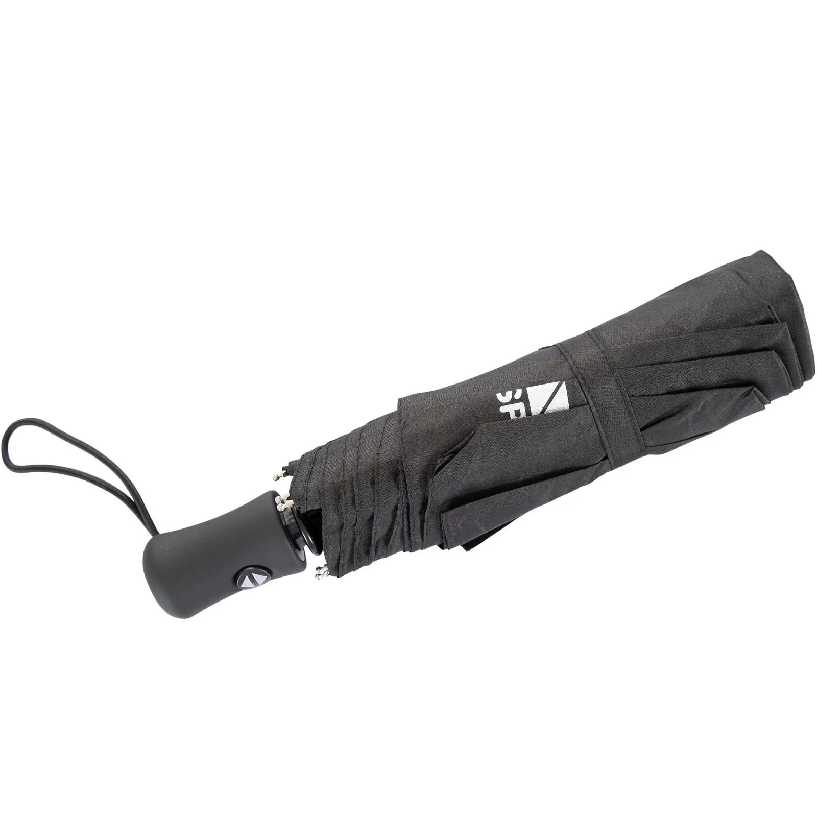 Trespass Unisex Adults Resistant Compact Soft Touch Handle Umbrella - Black