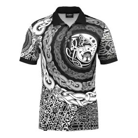 Tribal Panther Polo Shirt