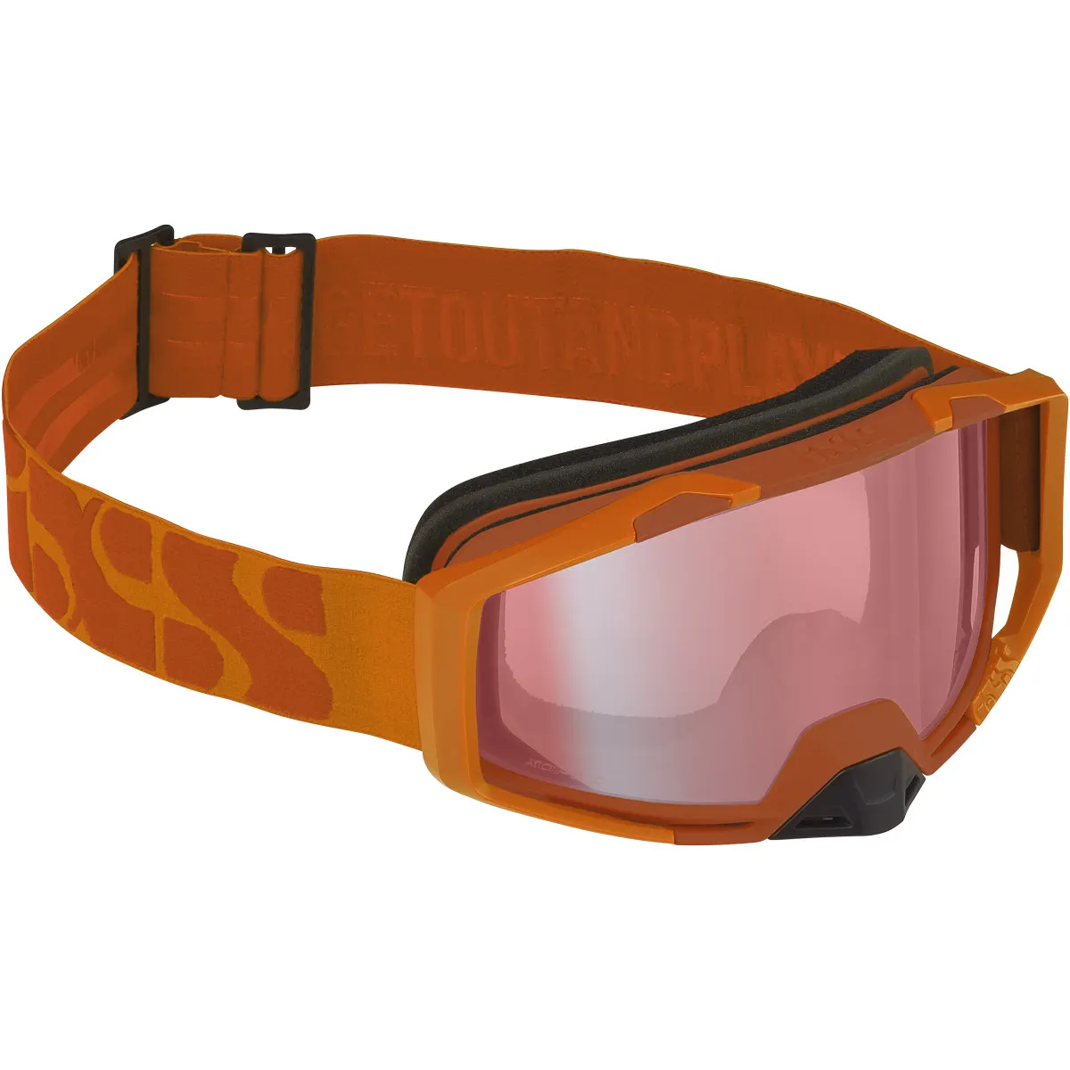 Trigger Goggles - Burnt Orange/mirror Soft Rose Low Profile Lens