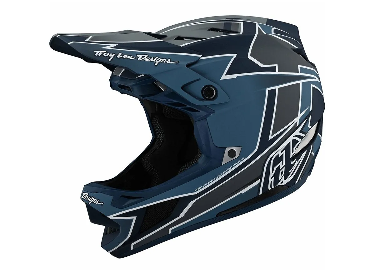 Troy Lee Designs D4 Composite Full Face Helmet - Graph - Marine - 2021