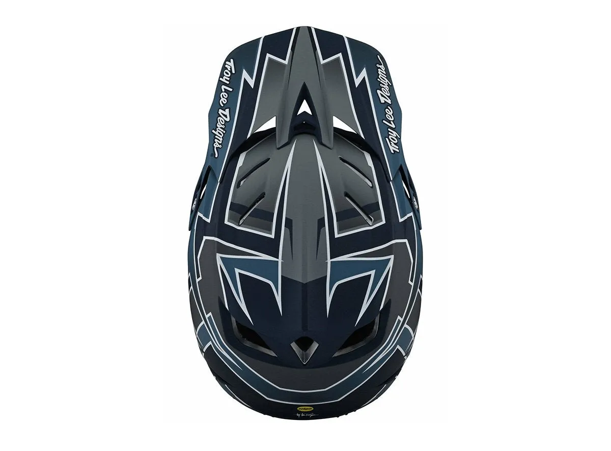 Troy Lee Designs D4 Composite Full Face Helmet - Graph - Marine - 2021