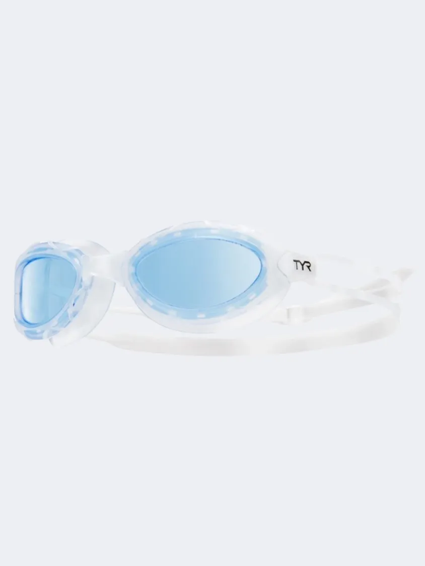 Tyr Nest Pro Swim Goggles Blue/White