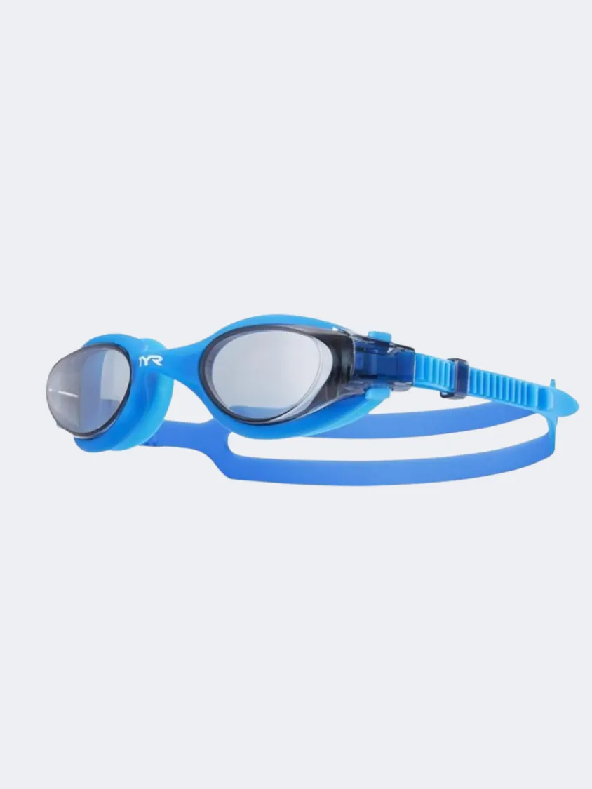 Tyr Vesi Swim Goggles Smoke/Blue