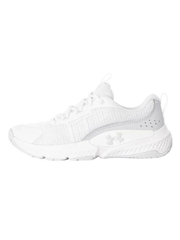 Under Armour Dynamic Select Trainers - White/White