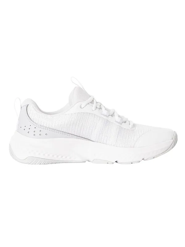 Under Armour Dynamic Select Trainers - White/White