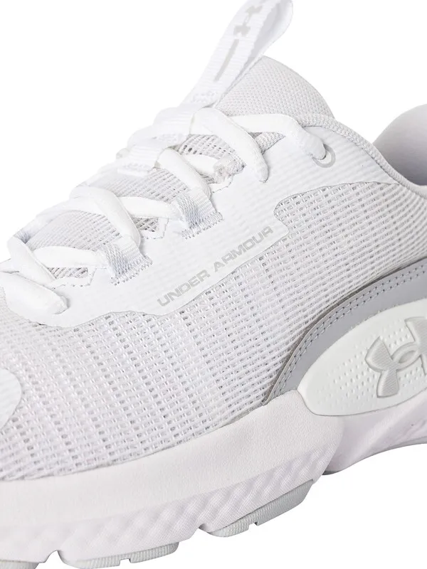 Under Armour Dynamic Select Trainers - White/White