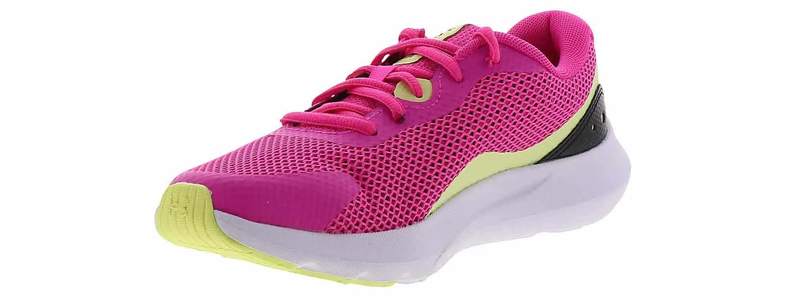 Under Armour GGS Surge 3 Junior Girls’ (4-6) Running Shoe - Pink