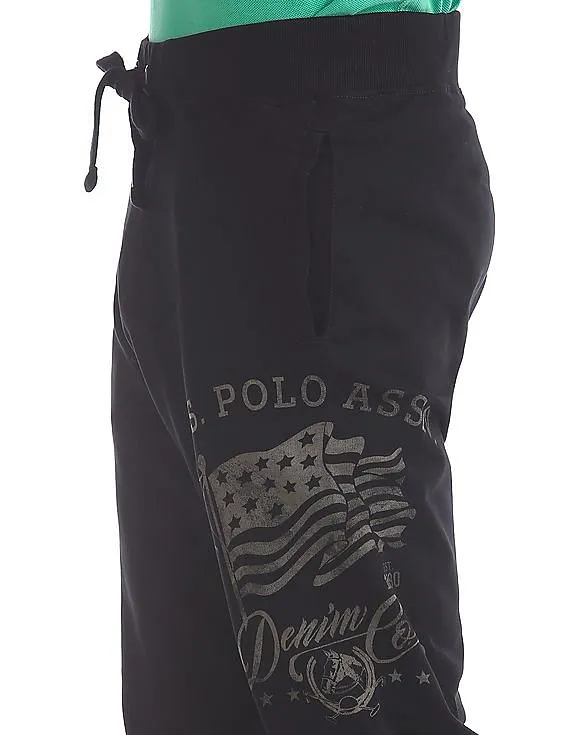 U.S. Polo Assn. Denim Co. Regular Fit Drawstring Waist Joggers