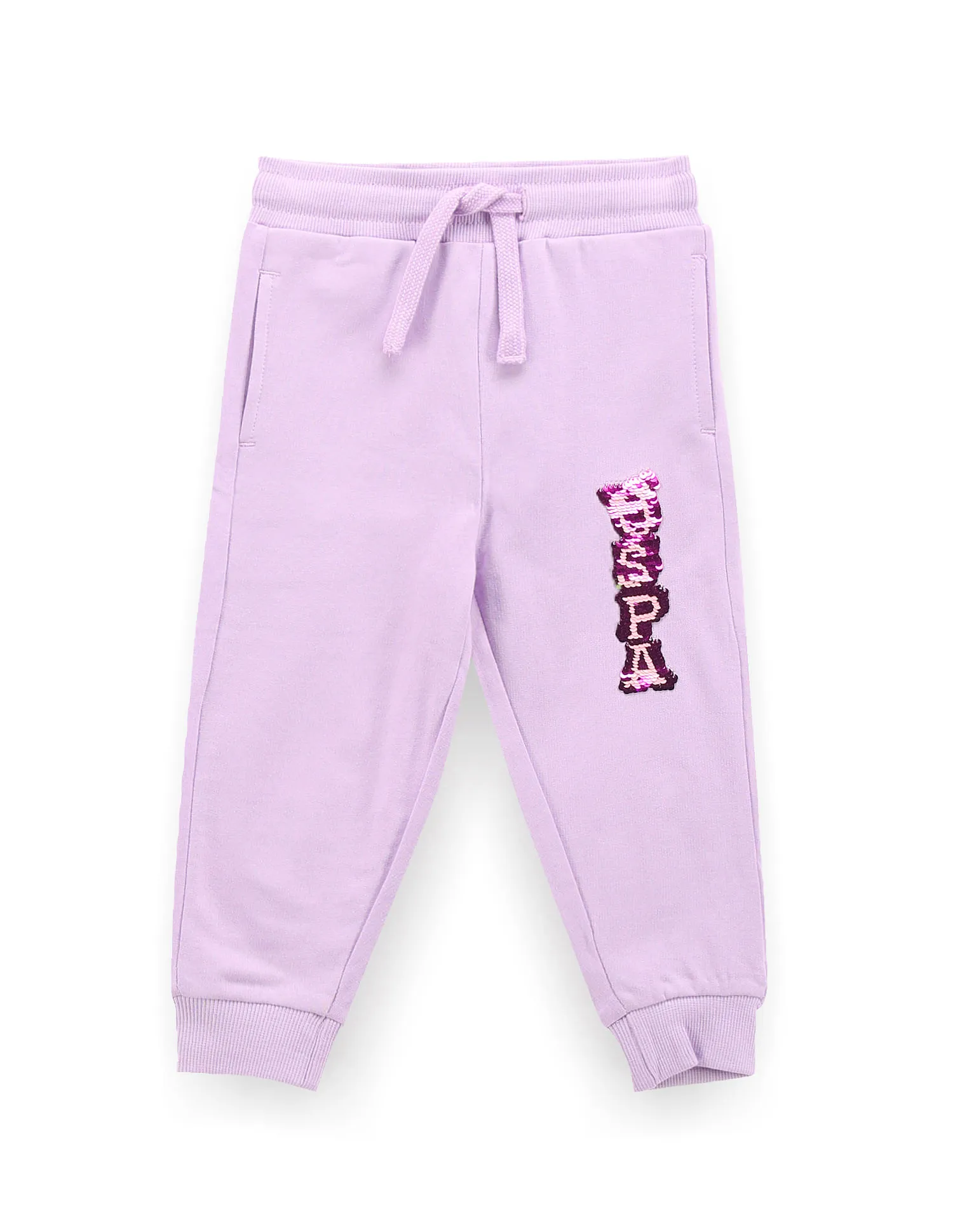 U.S. Polo Assn. Kids Girls Flip Sequins Joggers