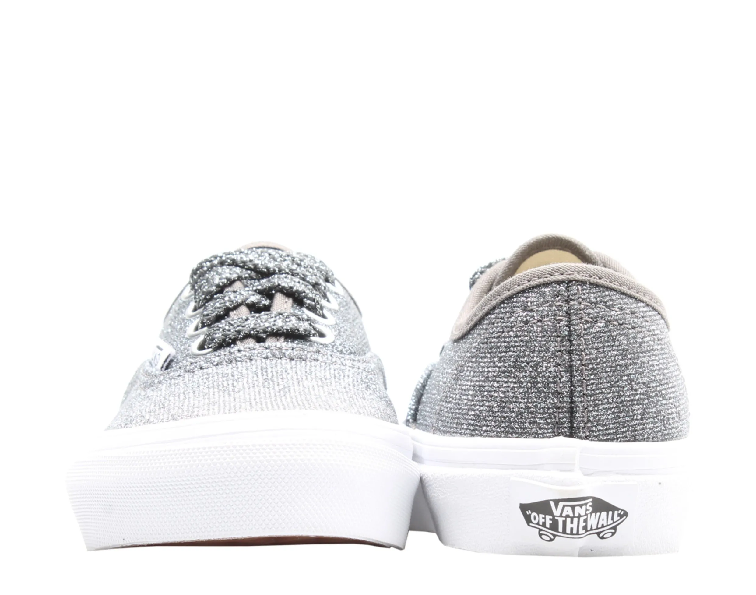 Vans Authentic Lurex Glitter Little/Big Kids Low Top Sneakers