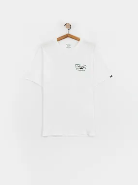 Vans Full Patch Back T-Shirt (white/black/verdant grn)