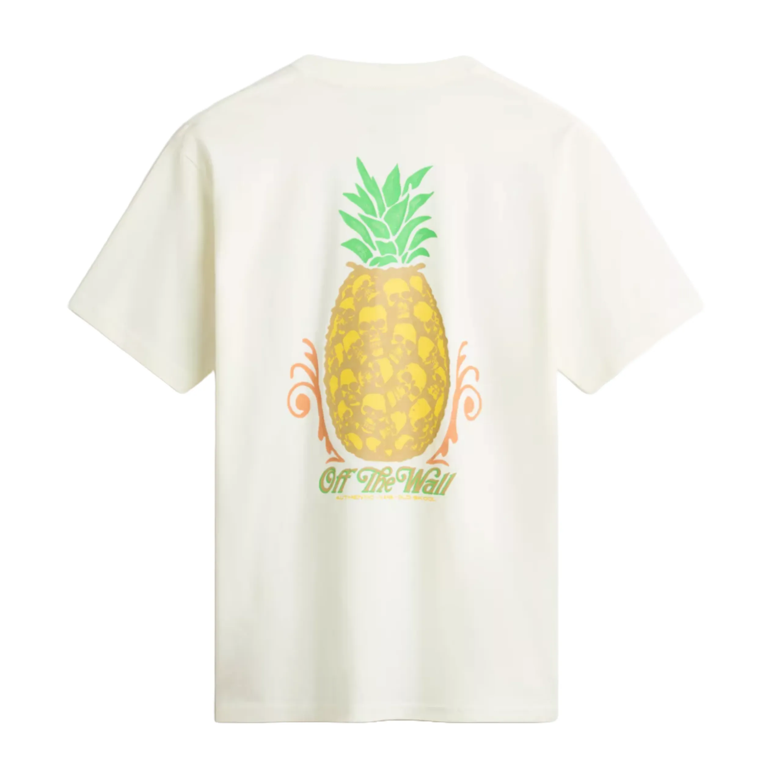 Vans Pineapple Skull T-Shirt - Marshmallow exclusive at Remix