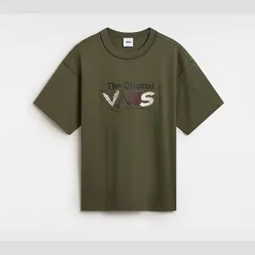 Vans PREMIUM CLASH SHORT SLEEVE T-SHIRT (GRAPE LEAF) MEN GREEN