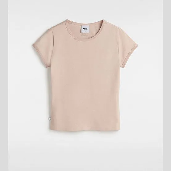 Vans PREMIUM SHORT SLEEVE BABY T-SHIRT (ROSE SMOKE) WOMEN PINK