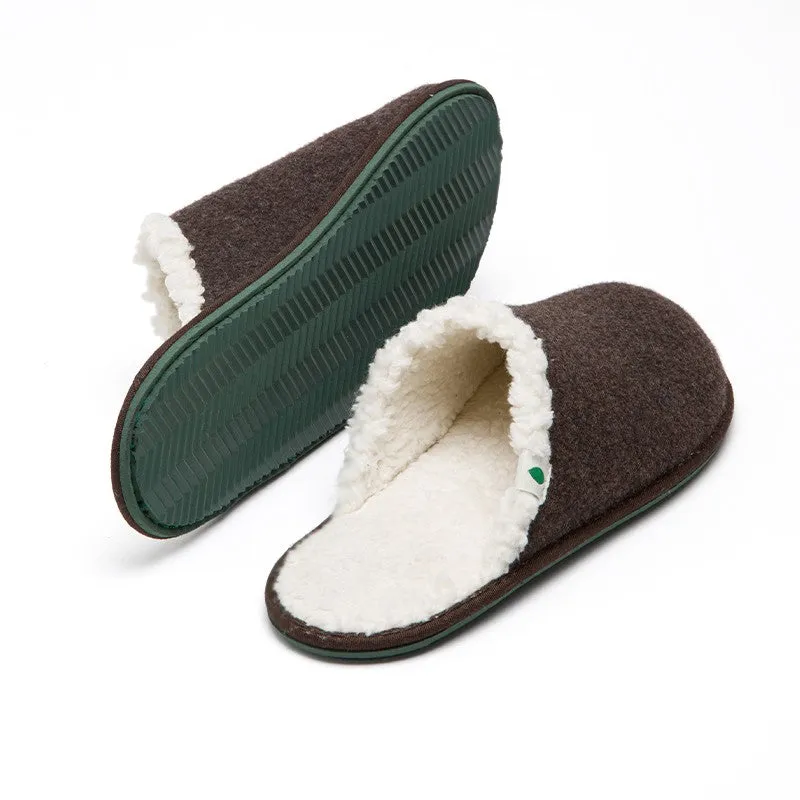 Vegan home slipper brown SUS003