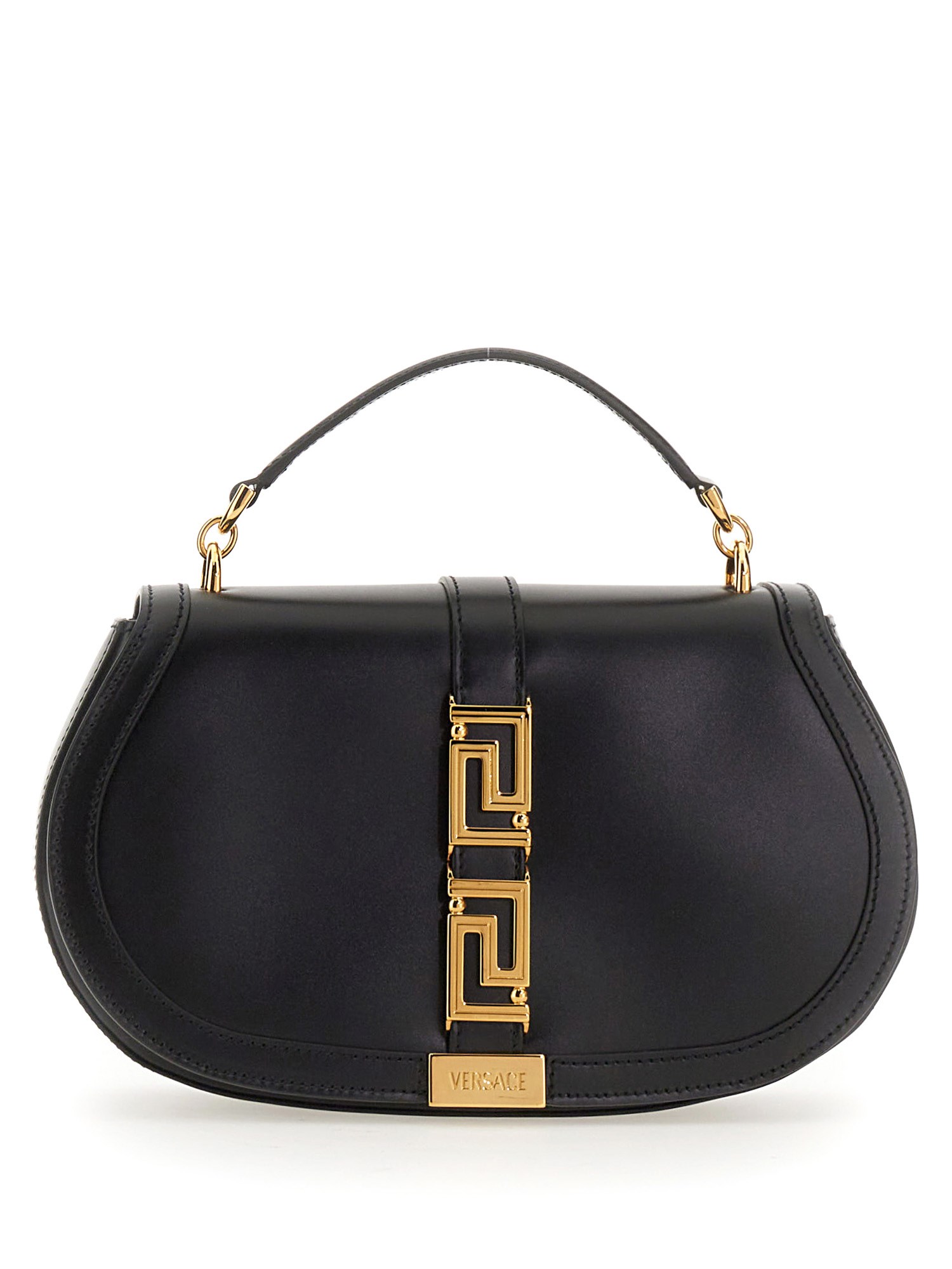 VERSACE    GRECA GODDESS LEATHER BAG