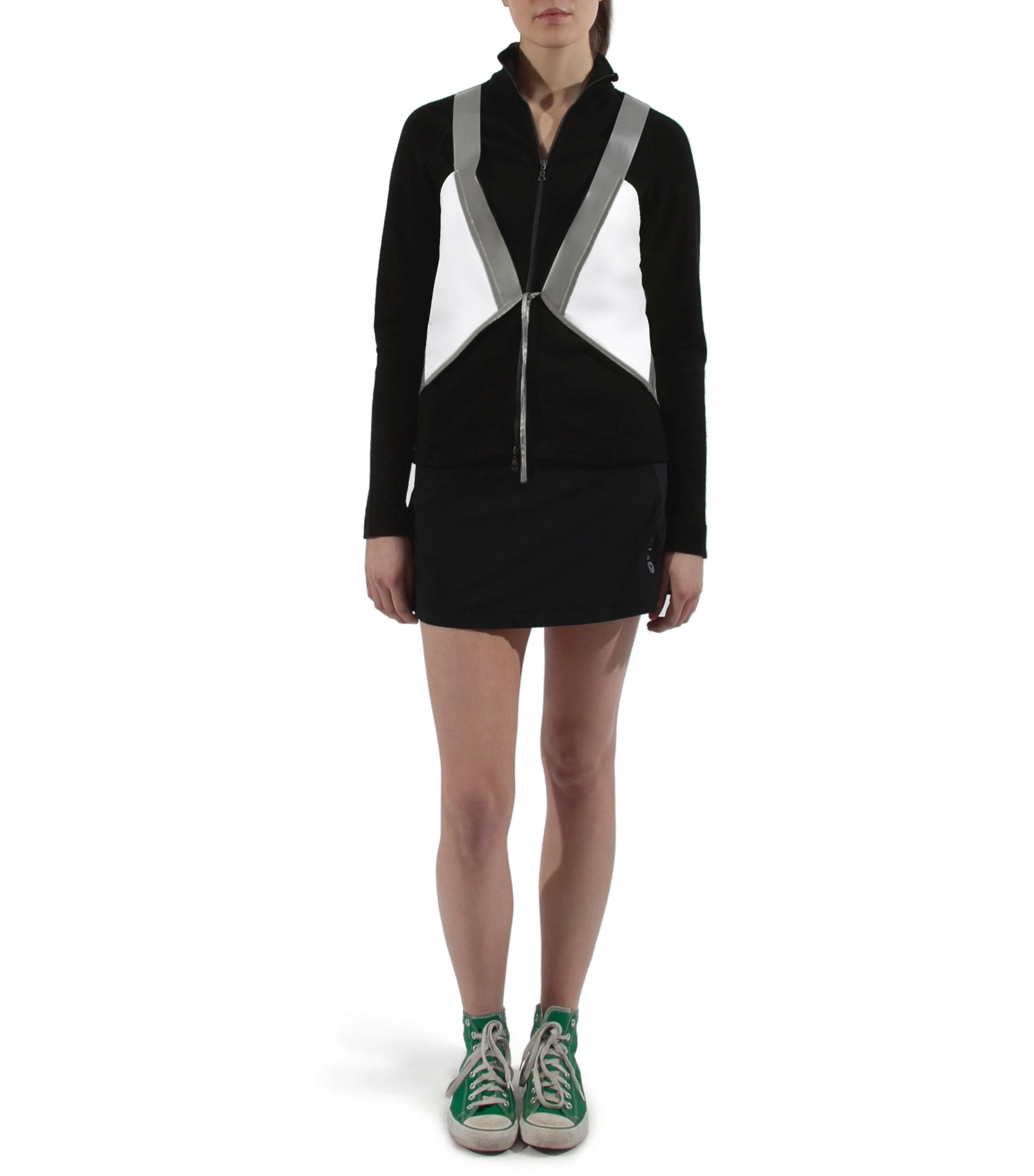 Vespertine NYC Reflective Vespert Vest Eco White