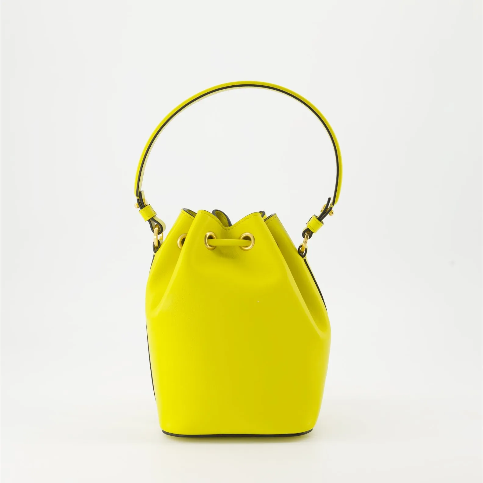 VLogo Signature Leather Bucket Bag