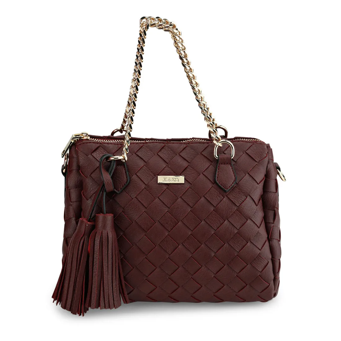 Weaved Design Handbag