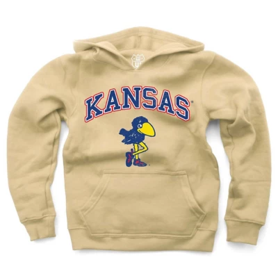 Wes and Willy Kids Kansas Jayhawks Rattatat Hoodie