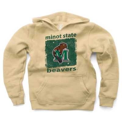 Wes and Willy Kids Minot State Beavers Tatted Hoodie