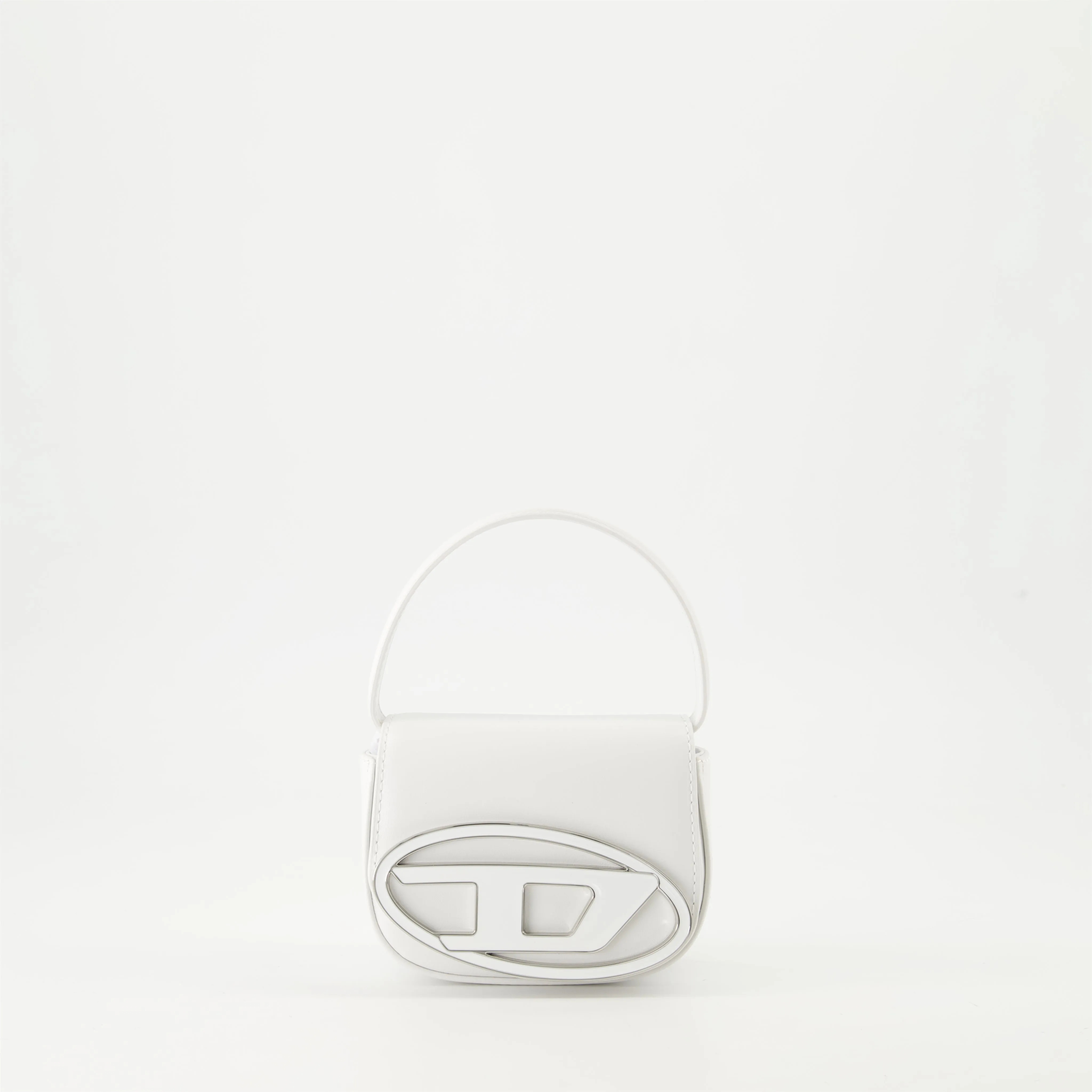 White Leather Mini Bag