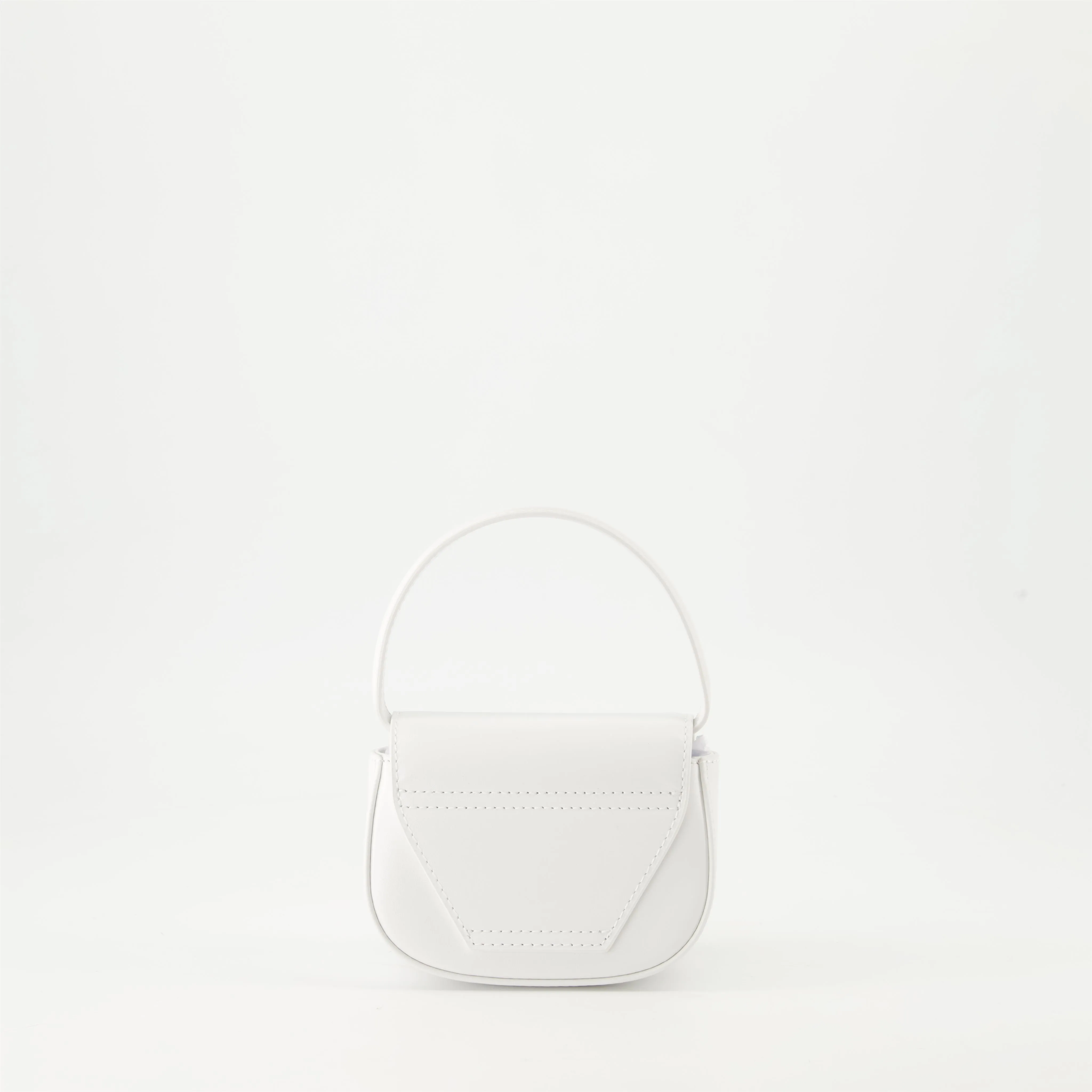 White Leather Mini Bag