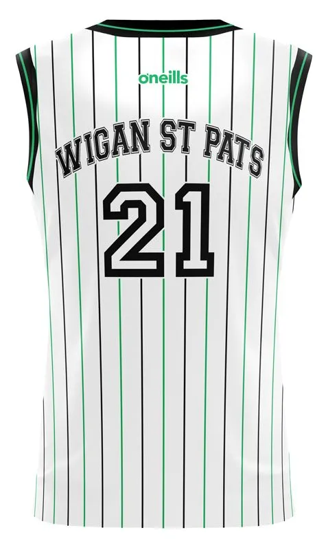 Wigan St Pats ARLFC Basketball Vest (white)