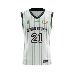 Wigan St Pats ARLFC Basketball Vest (white)