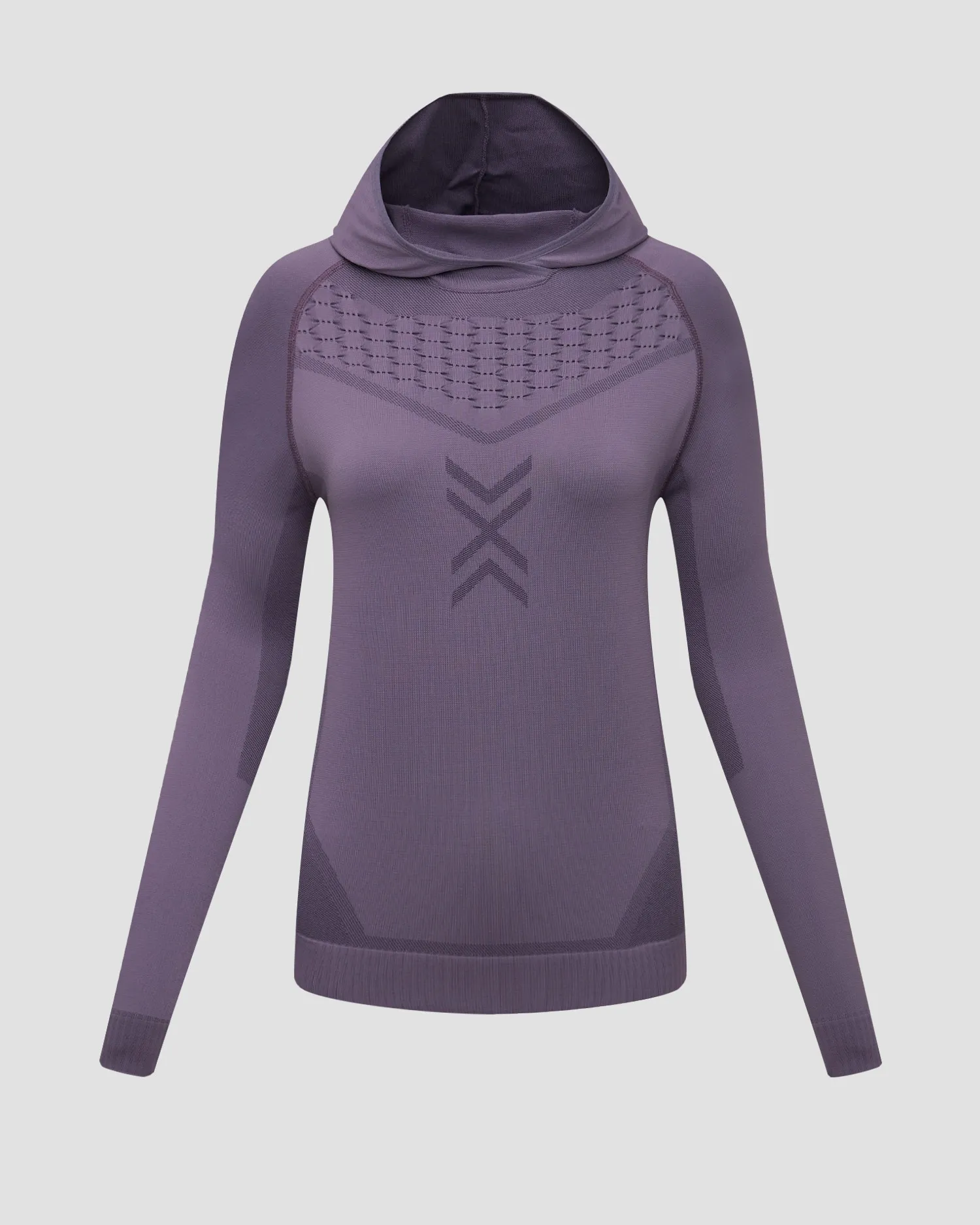 Women's purple hoodie X-Bionic X-Ential Hoody LS y1x2w24u-p096