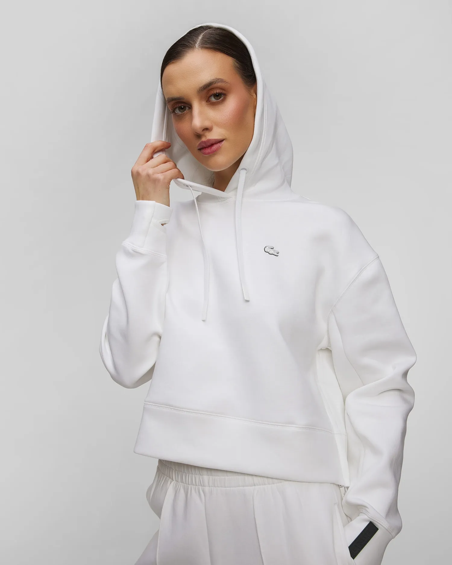 Women's short hoodie Lacoste SF0281 sf0281-1